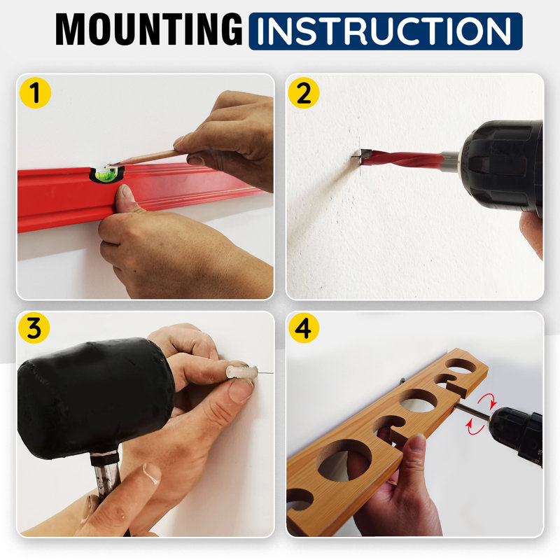 11 Rod Vertical/Wall/Ceiling Rod Rack