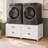 58.3" Washer & Dryer Pedestal with Drawers and Cabinets