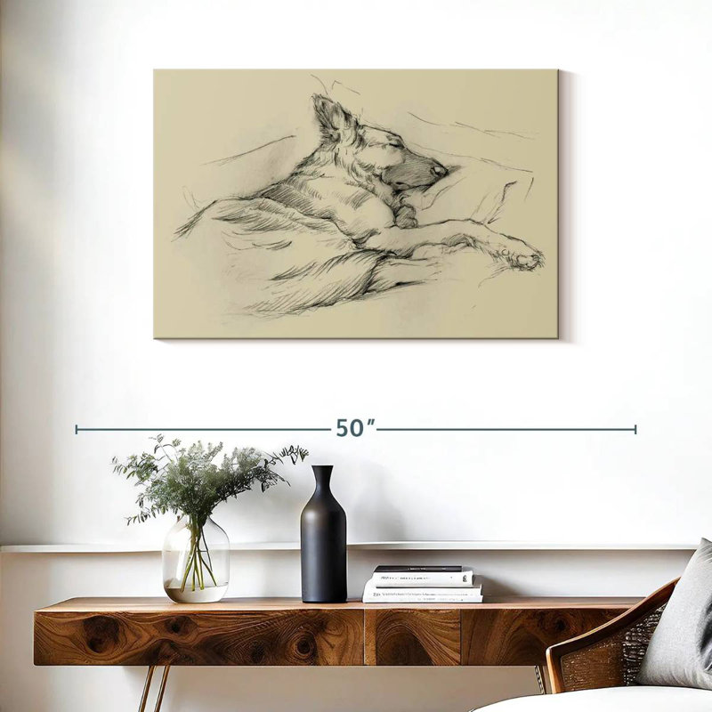 Dog Days II, 24" H x 36" W