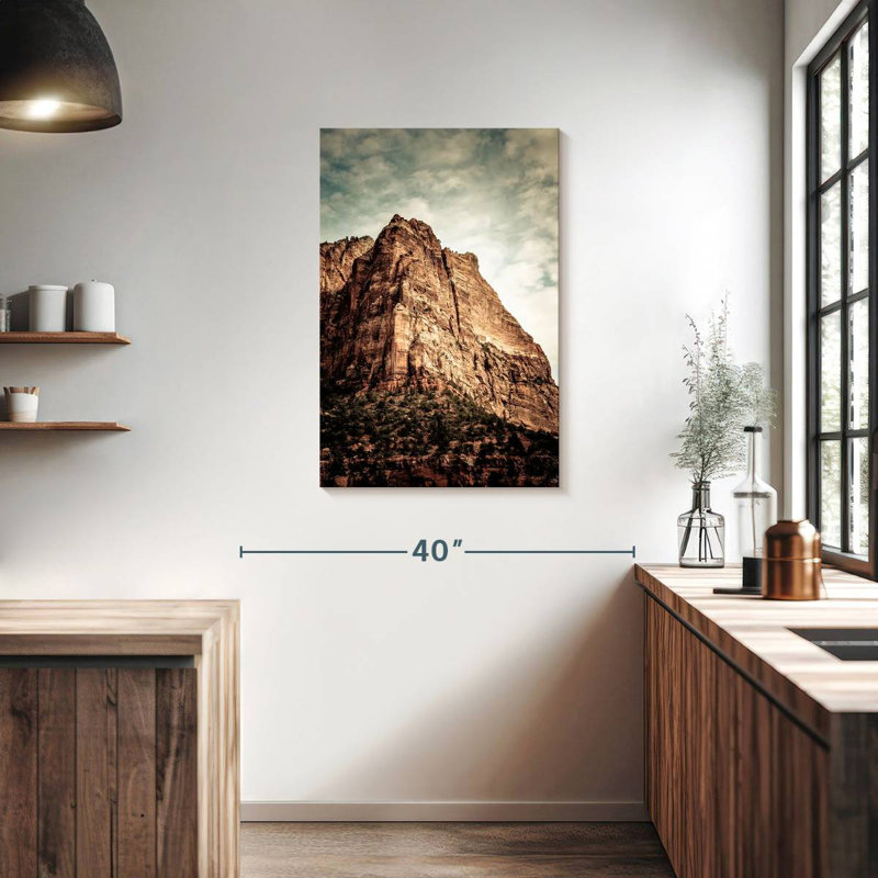 Falaise du parc national de Zion, H 36 po x l 24 po