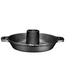  IMUSA USA Heavy Duty Cajun Oval Cast Aluminum Roaster 13,  Silver : Everything Else