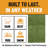 Evergreen Natural 2 ft. 3 in.  x 31 ft.  Indoor/Outdoor Realistic Turf Artificial Grass Runner – Patio, Deck, Garden-136387754