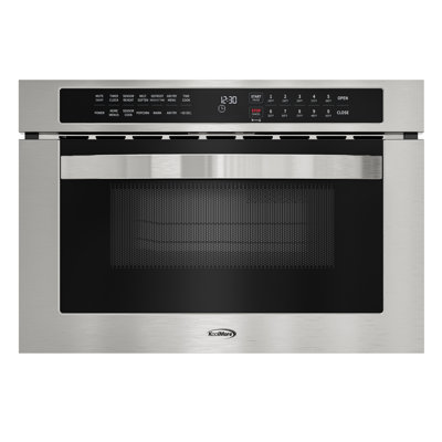 24 in. Built-In Microwave Drawer with Air Fry, Sensor Cooking, Touch Controls & Stainless Steel Interior, 1.2 Cu. Ft.