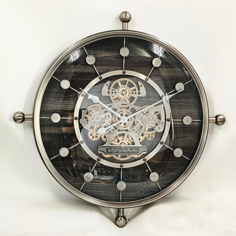 Metal Wall Clock