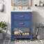  Bathroom Vanity with Sink, Freestanding Cabinet with 2 Drawers, Modern Compact Storage Unit-183857637