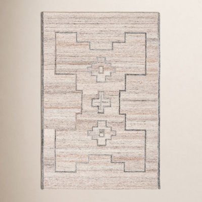 Jax Hand Tufted Brown / Beige Rug