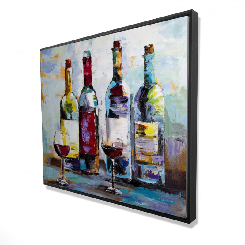 Wine Tasting Print On Canvas