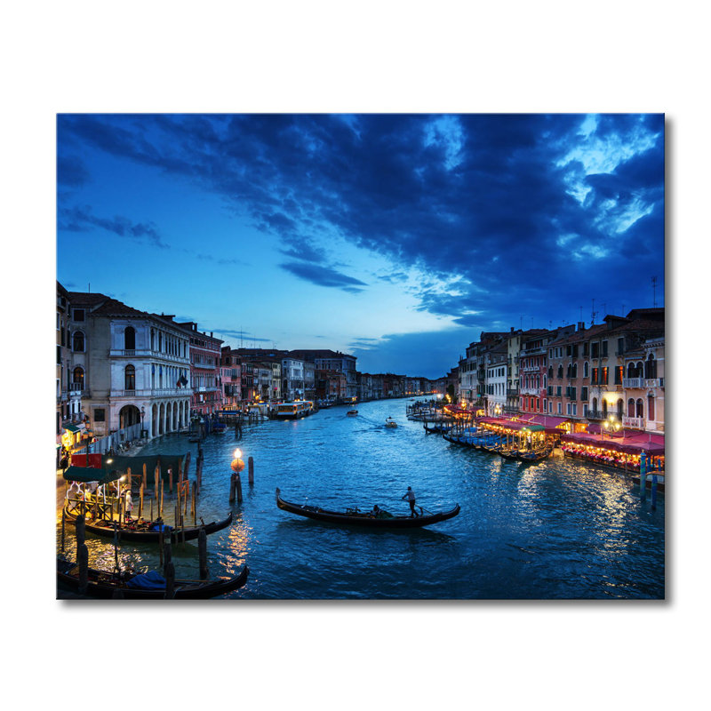Stretched On Wooden Frame Print on Canvas, 80cm H x 100cm W x 2cm D