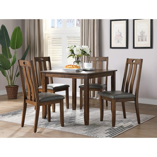 Laurel Foundry Modern Farmhouse Burgoyne 5 - Piece Dining Set & Reviews ...