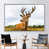 White Floater Framed
