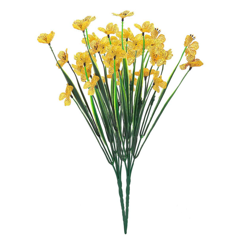 Arrangement violet, Jaune
