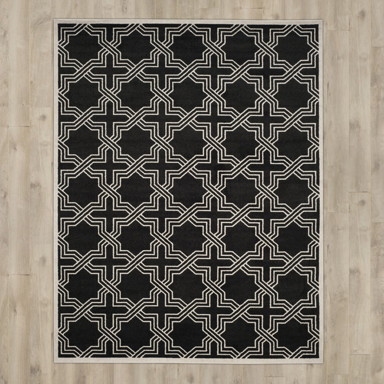 Mclaughlin Geometric Hand Woven Indoor / Outdoor Area Rug