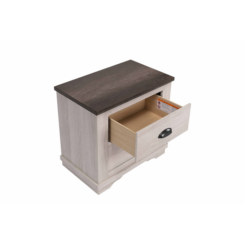 Tables de bout pour chambre à coucher, Brun
