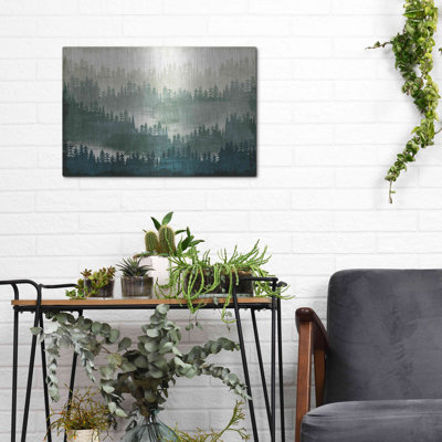 «Mountainscape» par Michael Mullan, art mural en métal