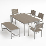 Travira Outdoor 6 - Piece Dining Set