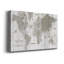 Carte du vieux monde III - impression sur toile tendue-79272080