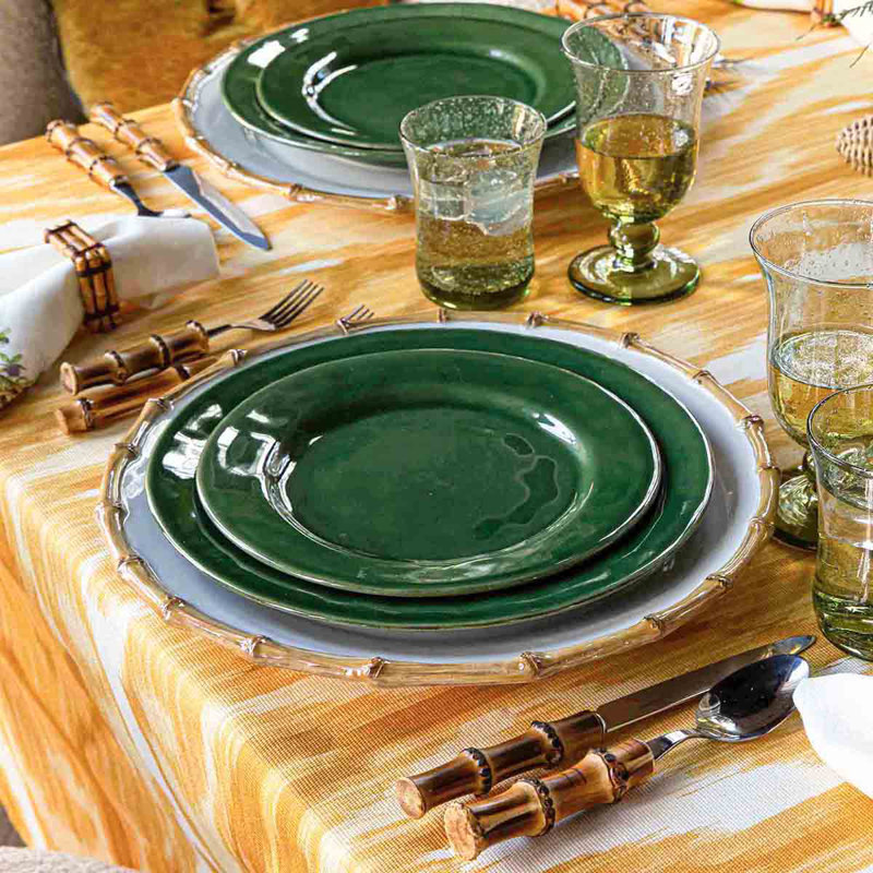 Puro 16 - Piece Place Setting, Basil