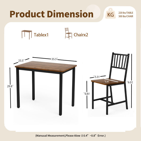 Dimensions du produit