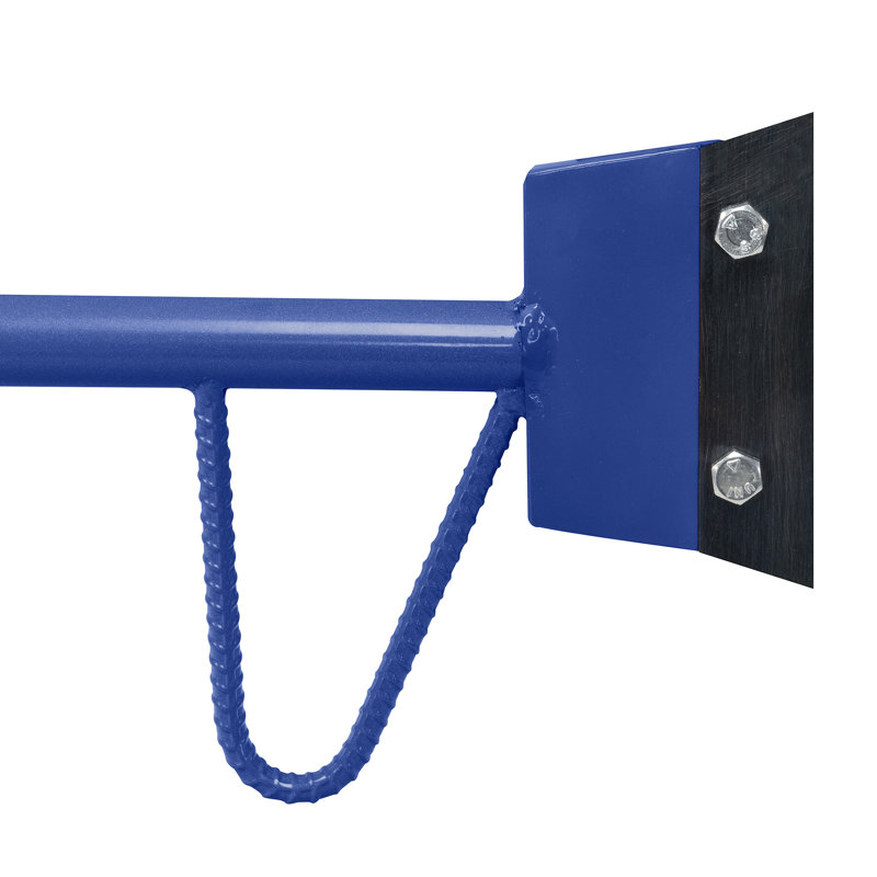 QEP 7" Wide Floor Scraper and Stripper with 48" Handle and Foot Peg