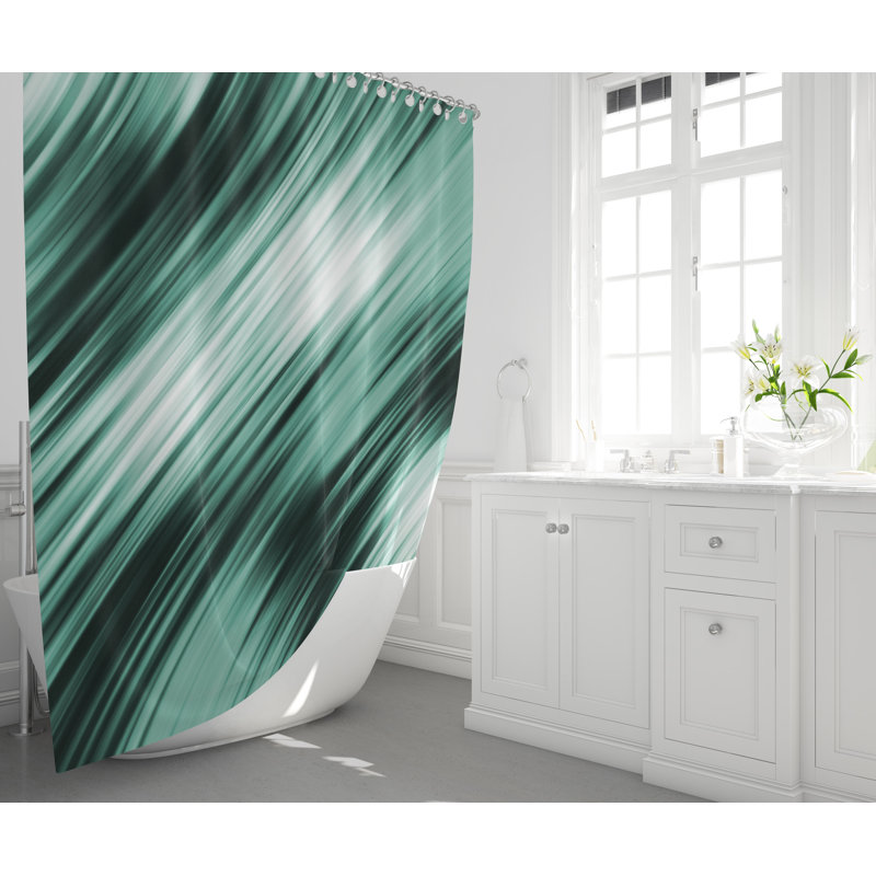 Rideau de douche simple, H 93 po x l 70 po