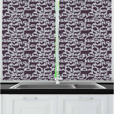Tailored Kitchen Curtain