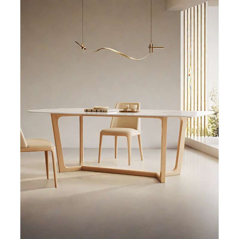 Table de salle à manger Modern, H 29,5 po x L 55,1 po x l 31,5 po