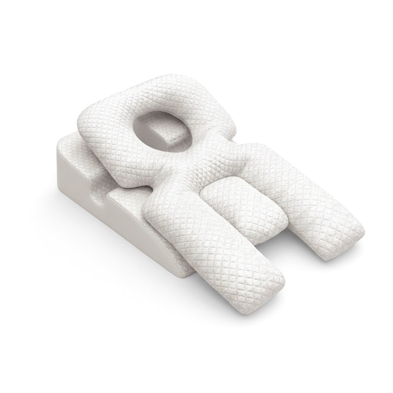 Coussin en duvet Sound Sleep Comfort, Blanc
