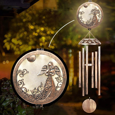 Solar Angel Wind Chime