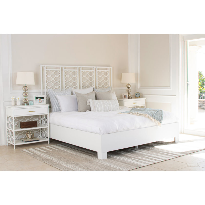 Infinity Low Profile Platform Bed, Black, King