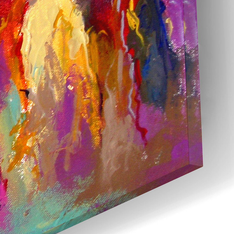 «arttlong» par Richard Wallich, art mural en verre acrylique, H 12 po x l 16 po x P 0,13 po