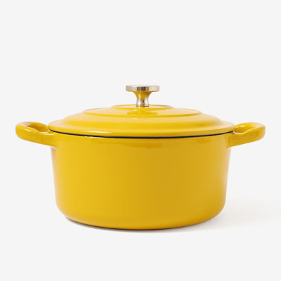 Grande cocotte ronde en fonte émaillée antiadhésive 1,9 pte RJ LEGEND