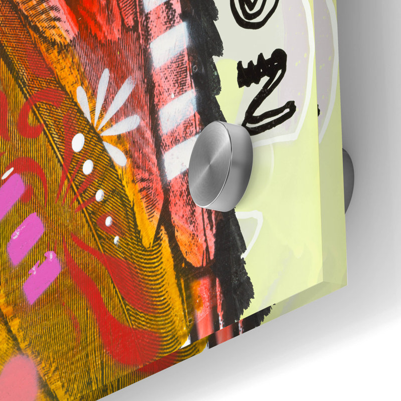 «Conservancy for the» par Dean Russo, art mural en verre acrylique, H 36 po x l 24 po x P 0,2 po