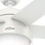 Ventilateur de plafond standard 46 po avec chaîne de traction et ensemble d'éclairage inclus Anslee-17799238
