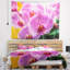 Magnifique tapisserie orchidée mauve-28488471