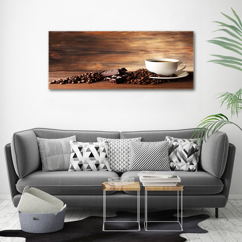 Coffee and Chocolate 1 Piece Wall Art on Canvas