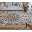 Tapis à motif floral lavable Scheri-306048430