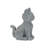Modern Sitting Dog and Cat Figurine