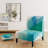 Sea Glass - Traditional Upholstered Slipper Chair