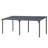 Hardtop Gazebo With Galvanized Steel Sloping Roof-124065815