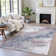 Machine Washable Indoor/Outdoor Xhevrie Blush Rug
