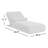 Dionne Aluminum Outdoor Armless Lounge Chair , Sunbrella® Cushions Included