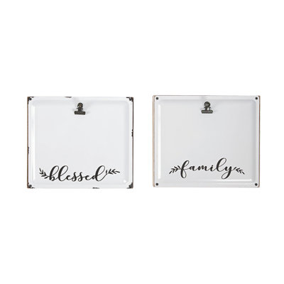 Foushee White Wood Picture Frame - Set of 2