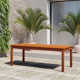 Rafael 82.69'' Outdoor Patio Dining Table