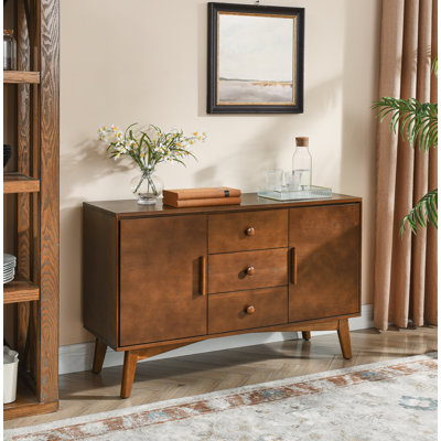 Mid Century Modern Sideboard Buffet Cabinet with Storage, Storage Cabinet