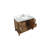 Amyra 42'' Single Bathroom Vanity with Genuine Marble Top-1234877878