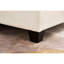 Chaise longue 51 po en chenille beige avec rangement confortable et relaxant pour le salon et la chambre à coucher-595283541