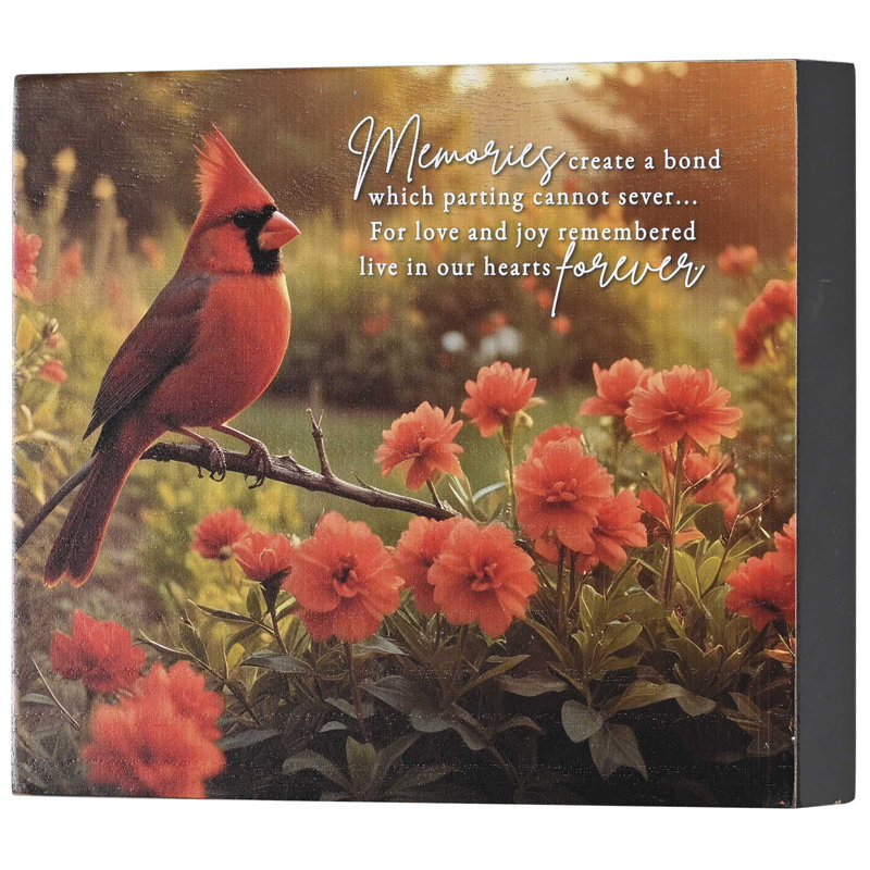 Tabletop Plaque Memories Create A Bond