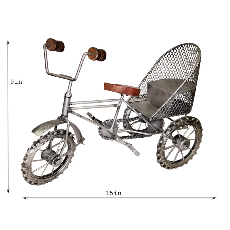 Rickshaw à air ouvert Keyla, Argent