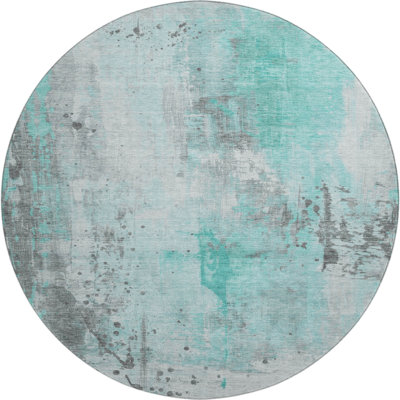 Premium Machine Washable Mayfield AMF1840 Abstract Rug