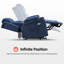 Upholstered Heated Massage Chair-1935285855